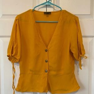 Yellow Top-Shop Shirt